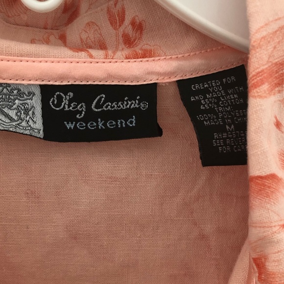 Vintage Oleg Floral Cassini button-down shirt 
Size: M - Picture 2 of 11